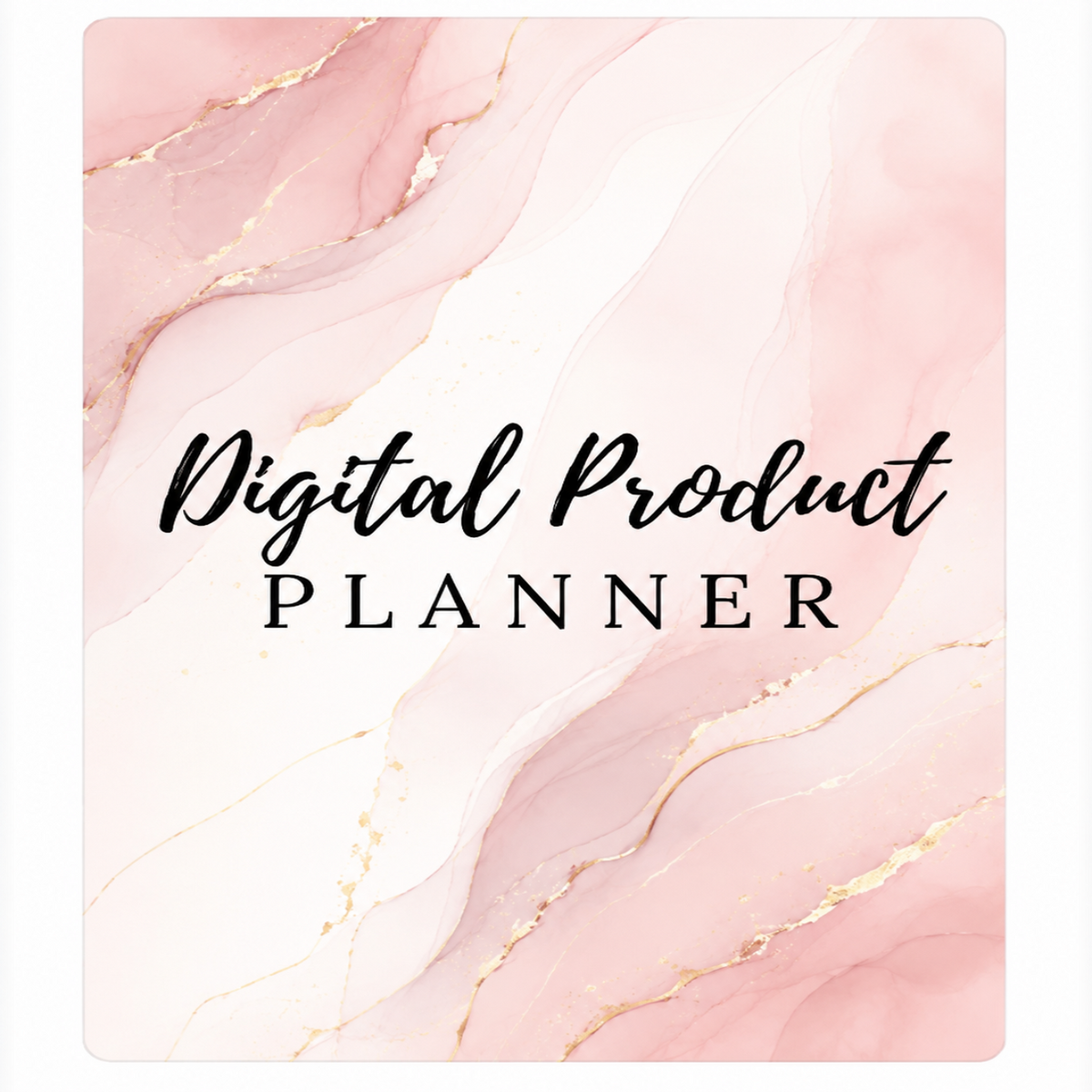 Digital Product Planner A4