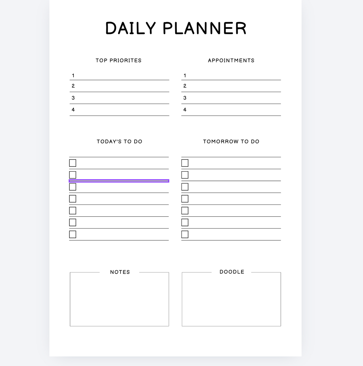 Life Planners A4