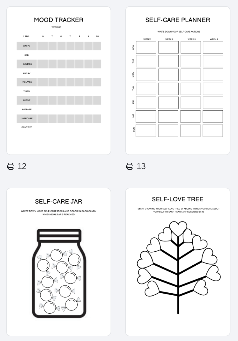 Self Love Planner  A4