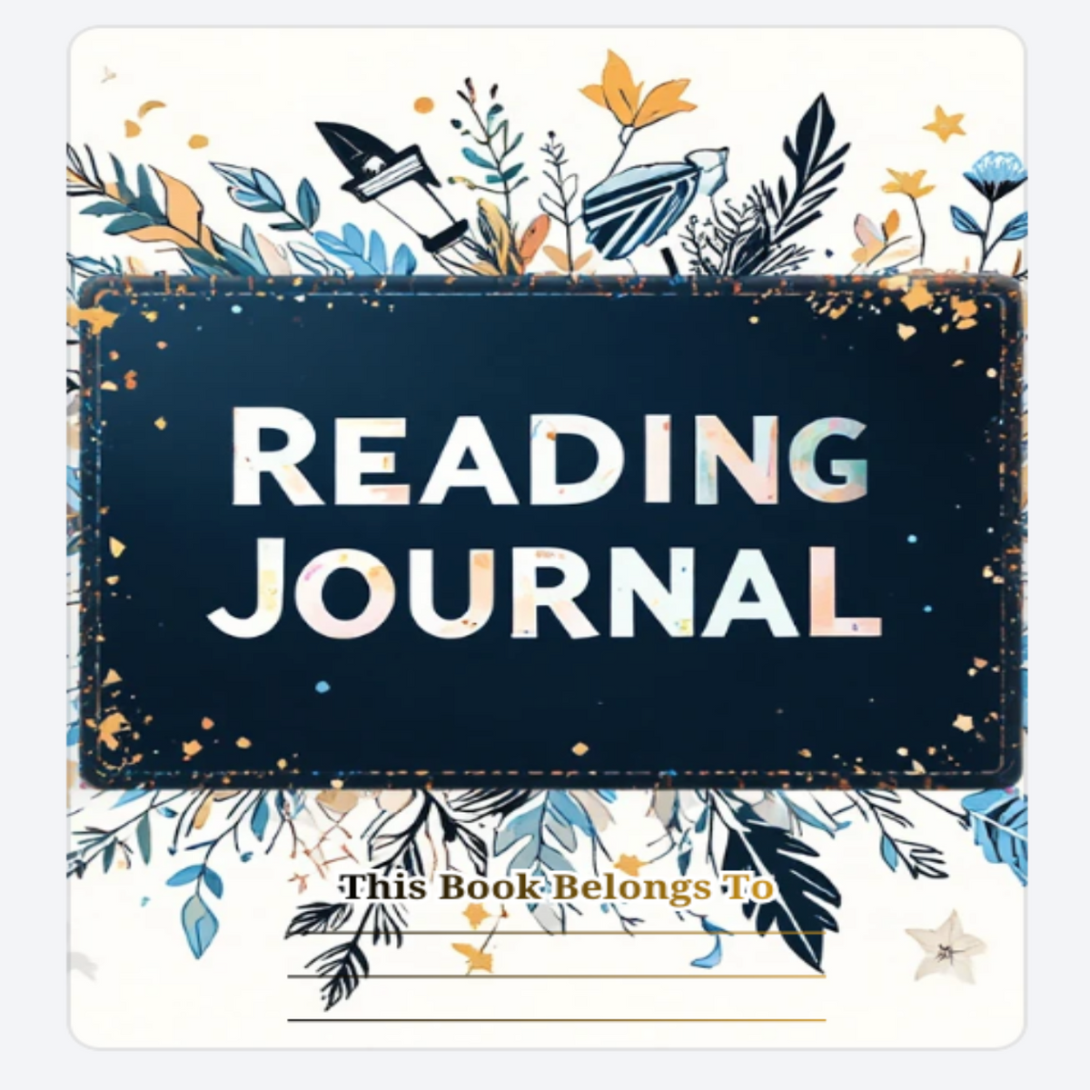 Digital Reading Journal 8.5x11in