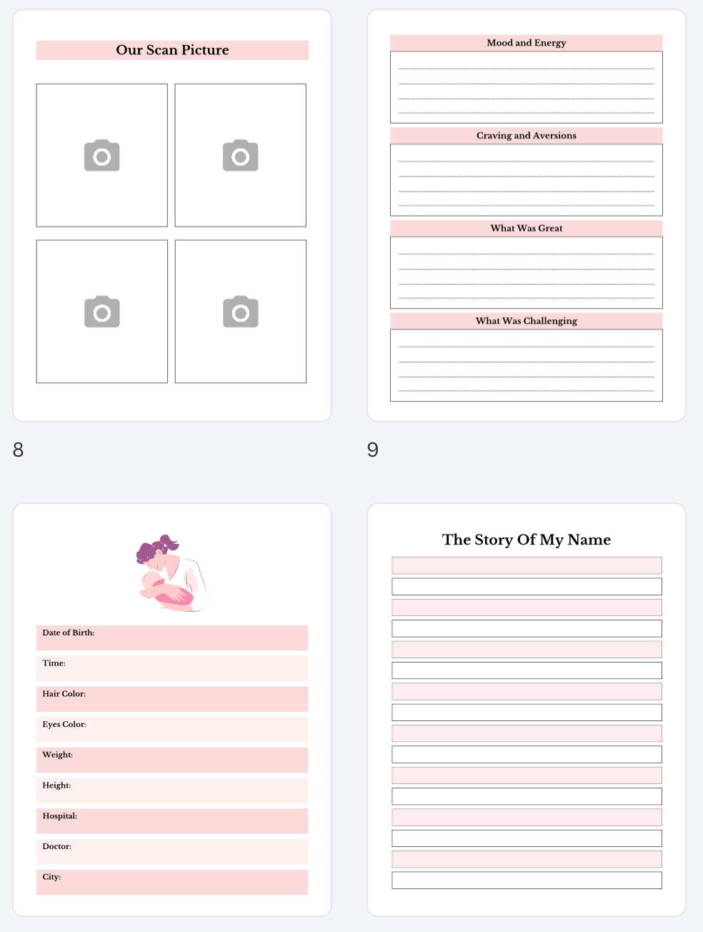 Baby Memory Book