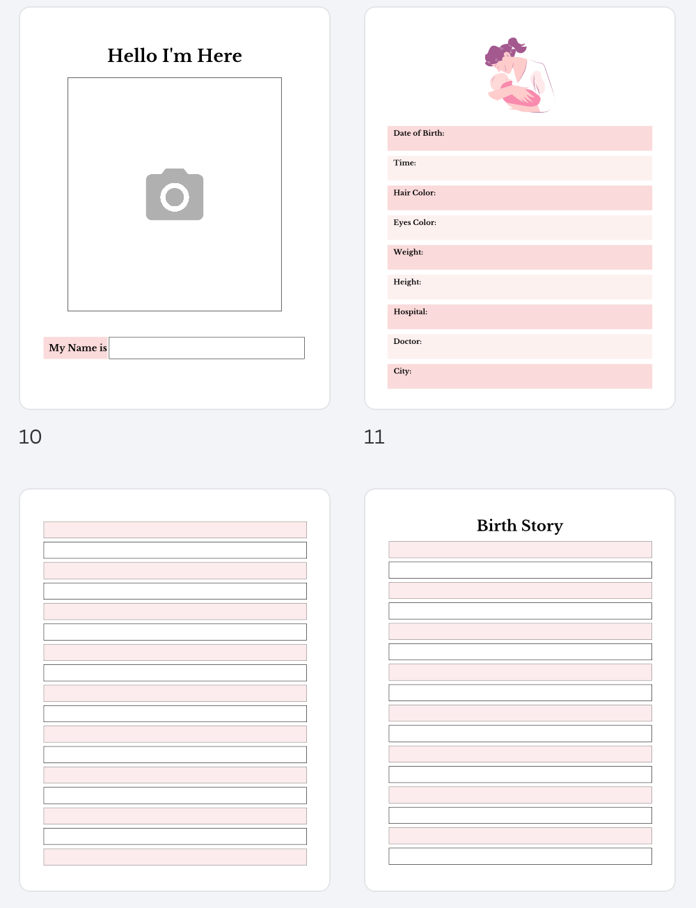 Baby Memory Book