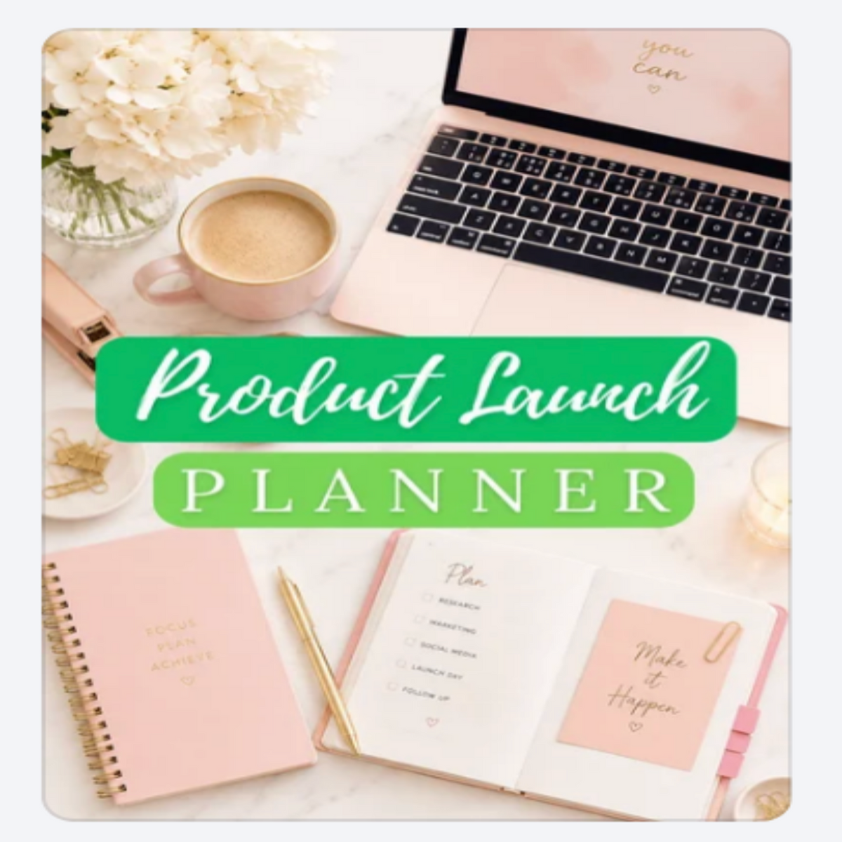 Product Launch Planner A4