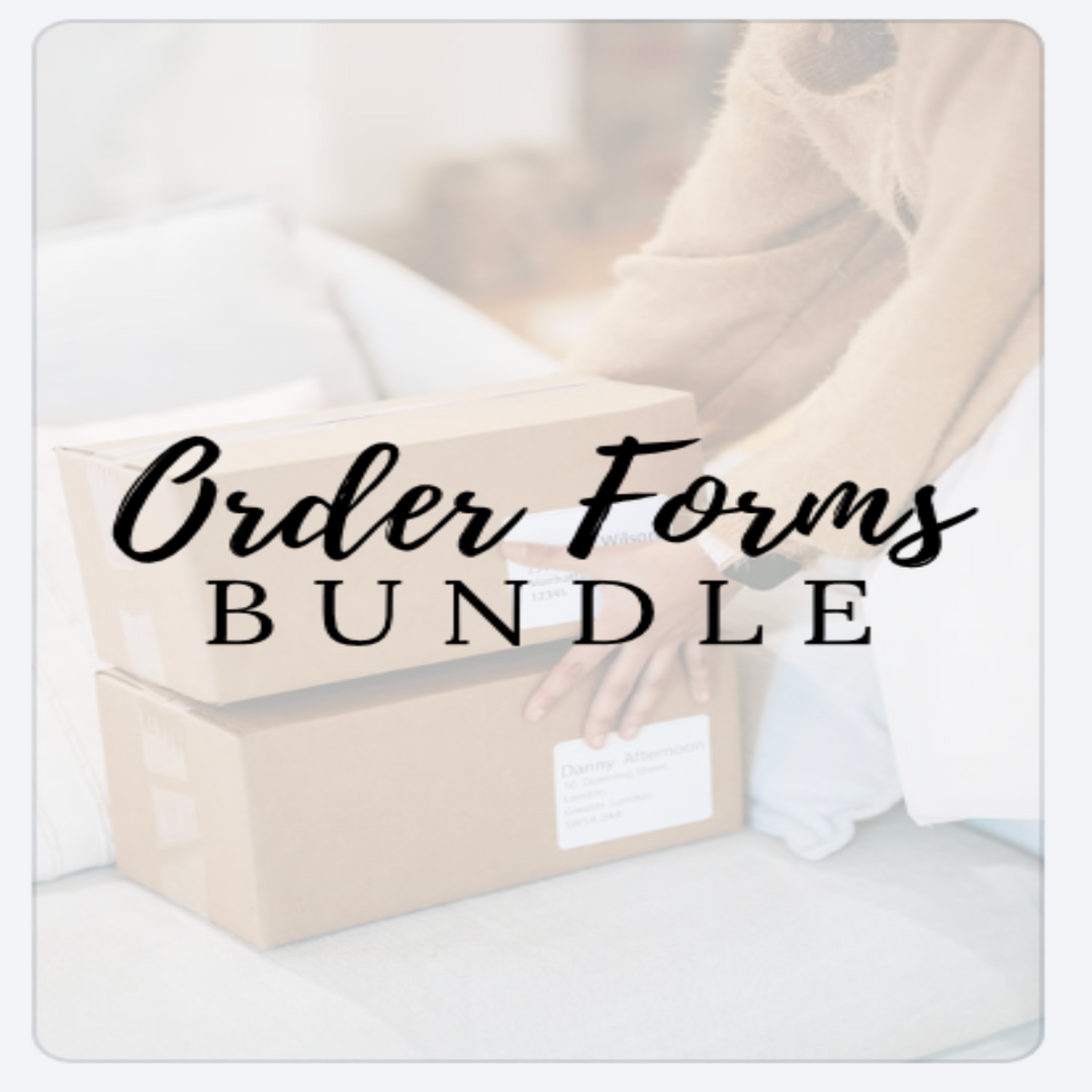 Order Forms Bundle A4