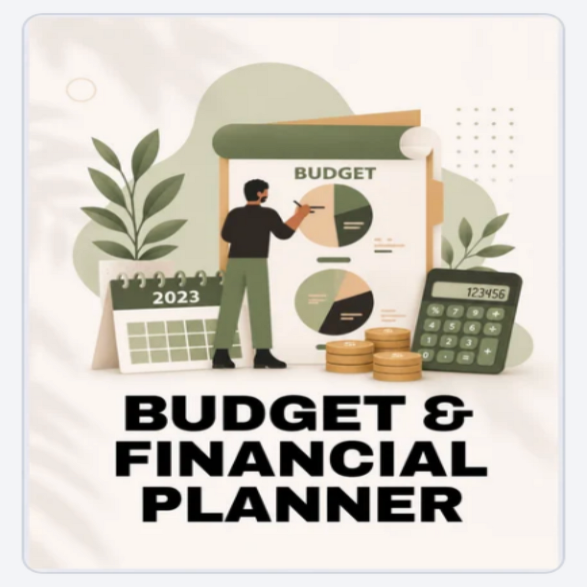 Budget & Financial Planner A4