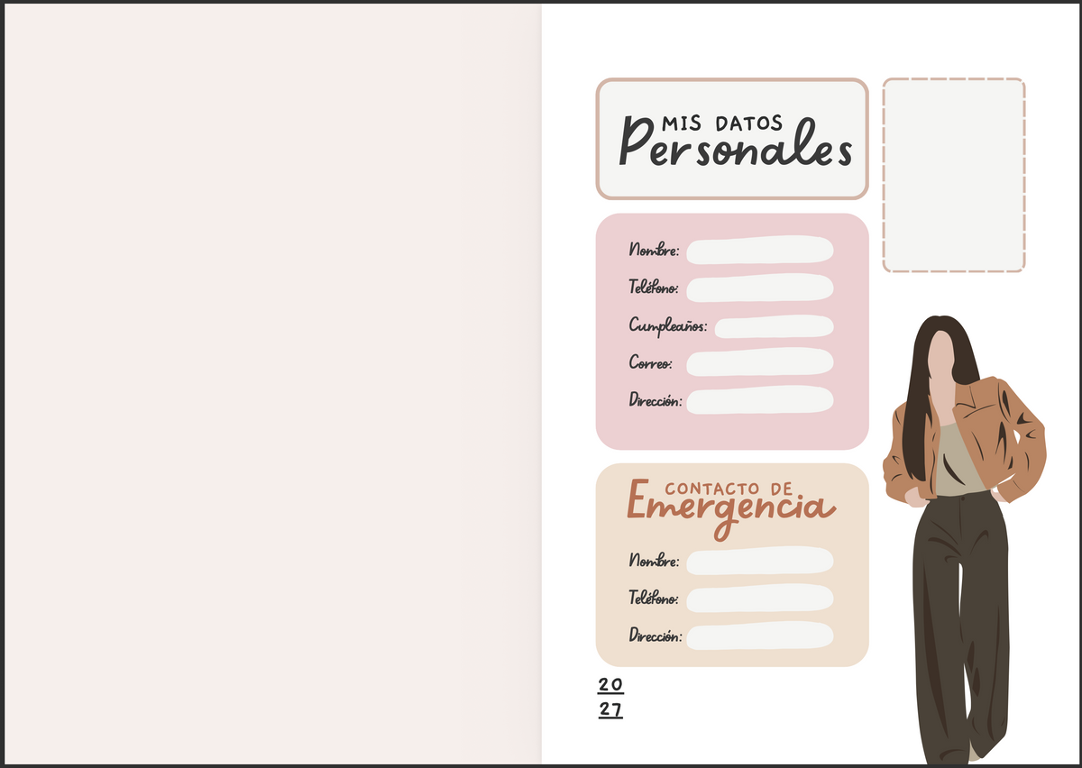 Agenda Aesthetic Diaria A4 & A5