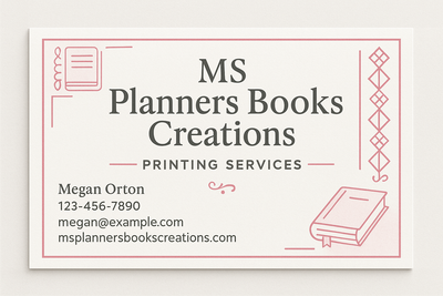 Business card and Flyer printing services
